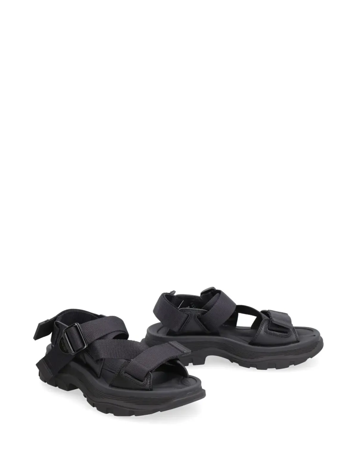 Alexander McQueen Treadフラットサンダル - 画像2