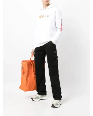 Alpha Industries ロゴディテール カーゴパンツ - ブラック - サムネイル2