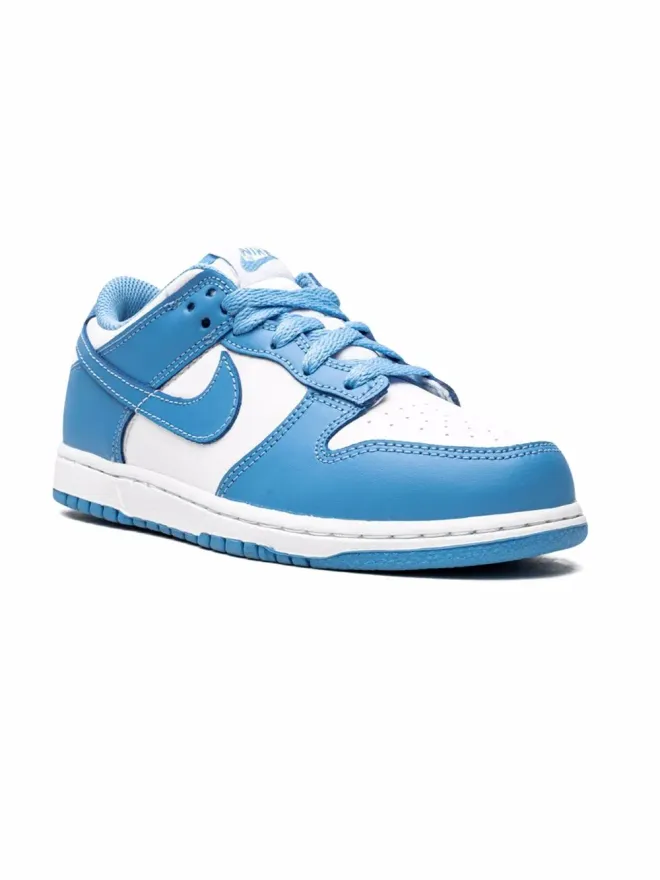Nike Kids Nike Kids Dunk Low "UNC" sneakers - Whiteの商品画像