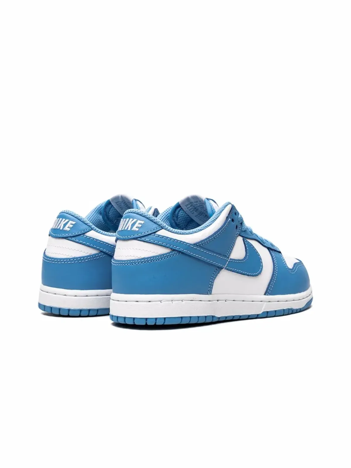 Nike Kids Dunk Low "UNC" sneakers - White - 画像3