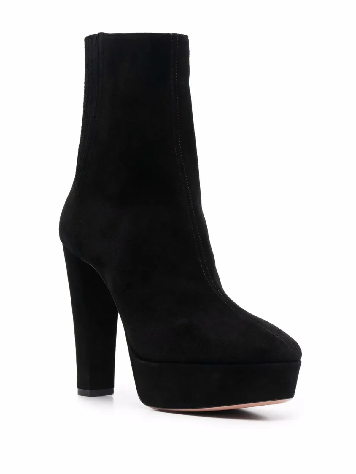 Aquazzura Sue ハイヒールブーツ ブラック - 画像2