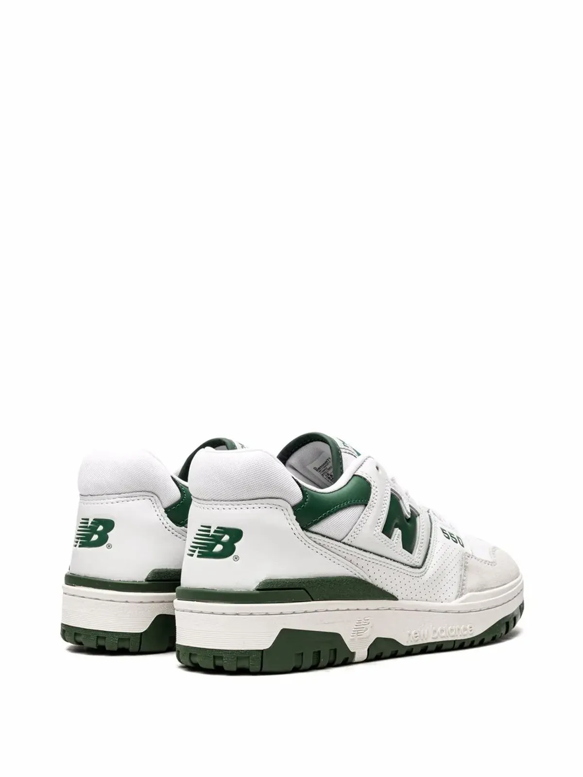 New Balance 550 ホワイト/Team Forest Green スニーカー - 画像3