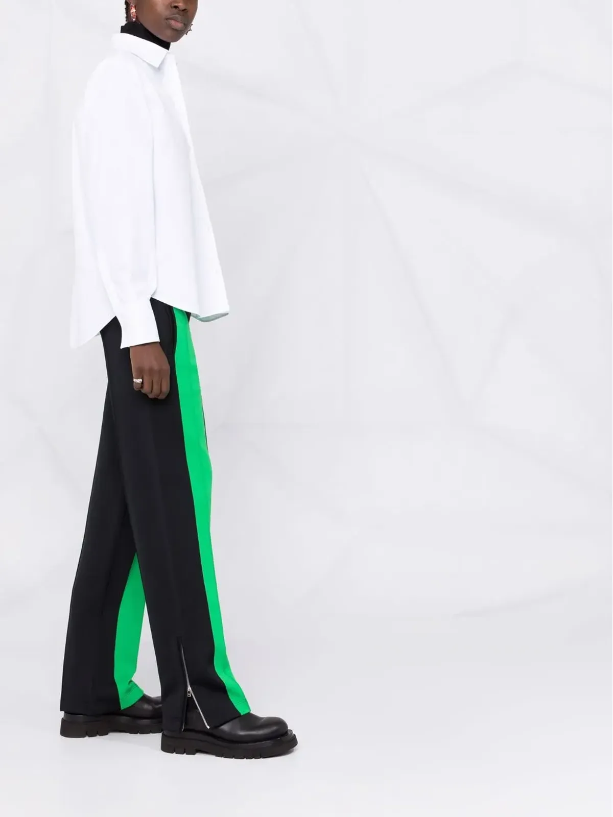 Valentino Garavani ロングスリーブコットンシャツ - White - 画像4