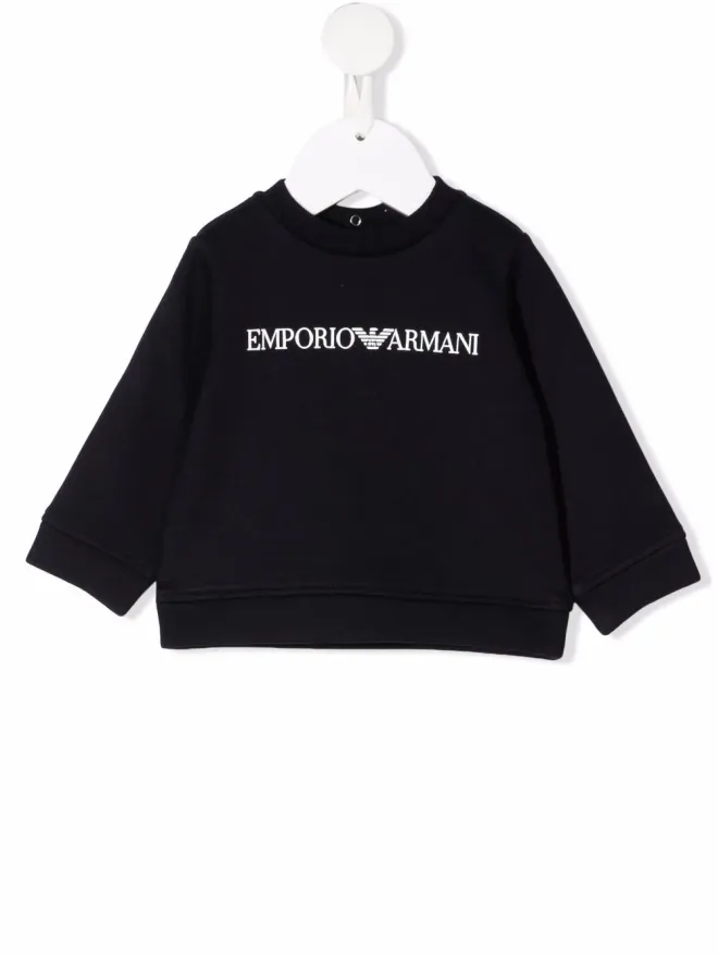 Emporio Armani Kids Emporio Armani Kids ロゴプリントTシャツの商品画像