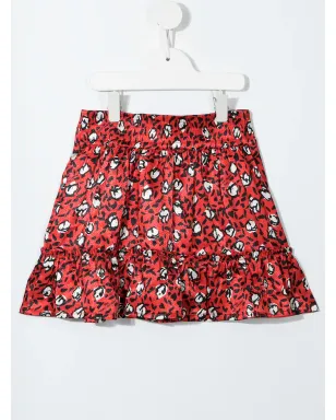 Marc Jacobs Kids レオパード柄フレアスカート - サムネイル2