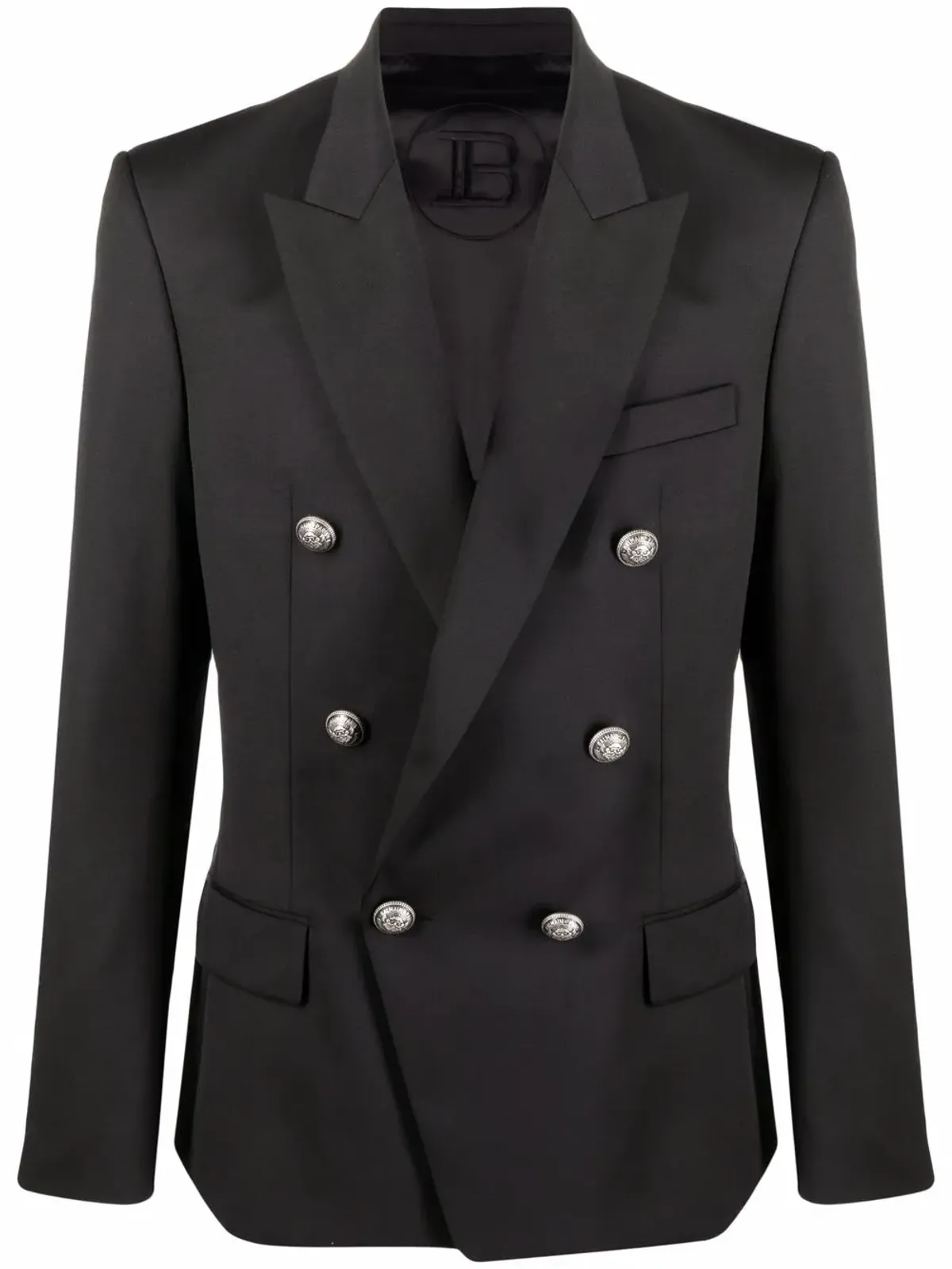 Balmain ダブルブレスト ウール ブレザー - 画像1