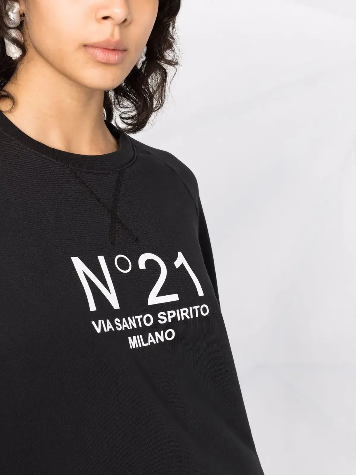 Nº21 ロゴスウェットシャツ - 画像5