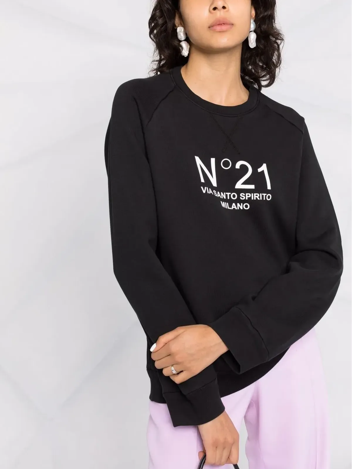 Nº21 ロゴスウェットシャツ - 画像3