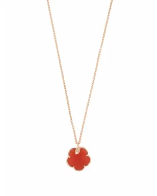 Pasquale Bruni 18kt ローズゴールド Petit Joli カーネリアンとダイヤモンド ネックレス - ピンク - サムネイル1
