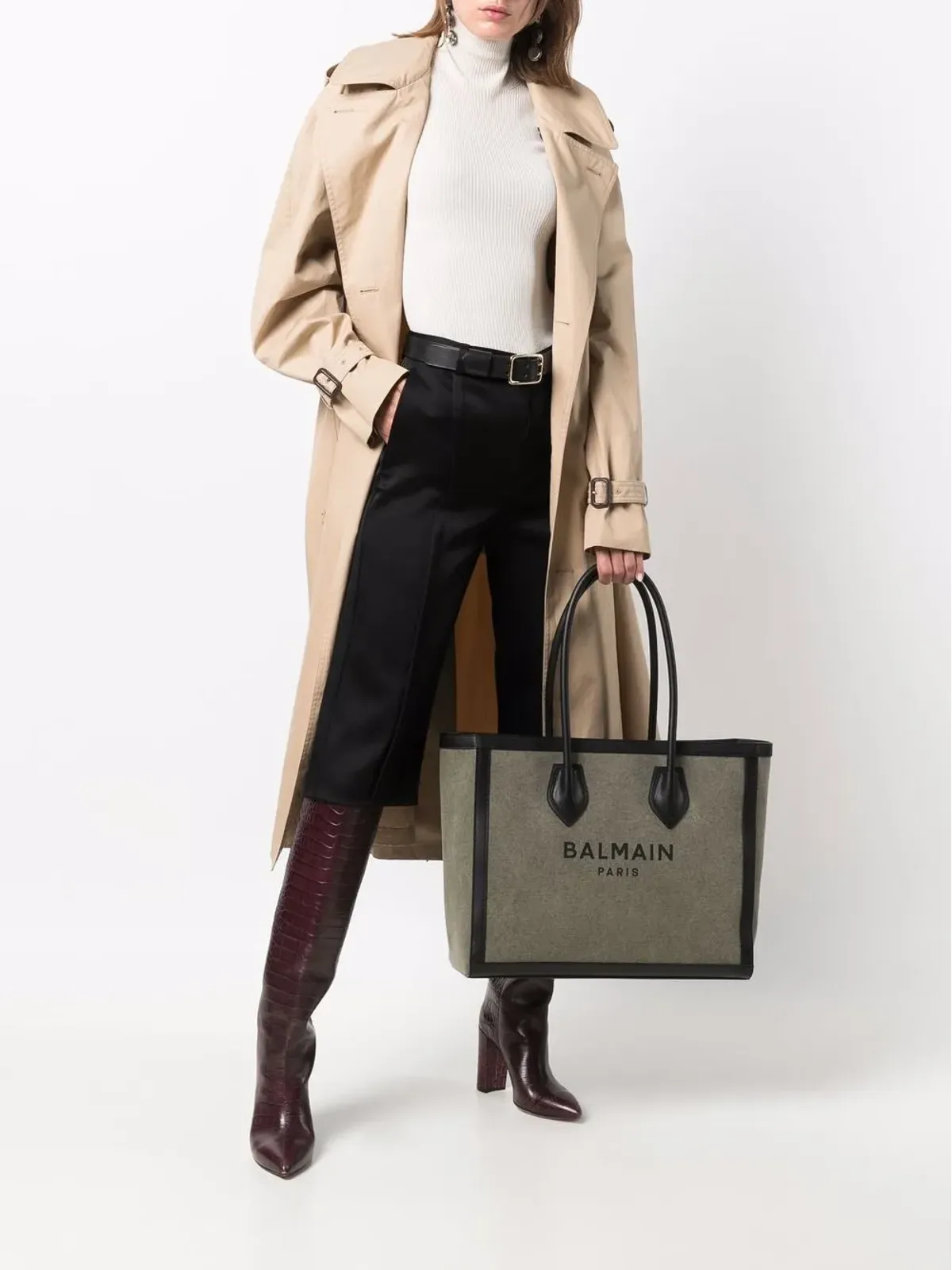 Balmain B-Army トートバッグ - 画像2