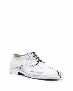 Maison Margiela Tabi Bianchetto Leather Derby - White - サムネイル2