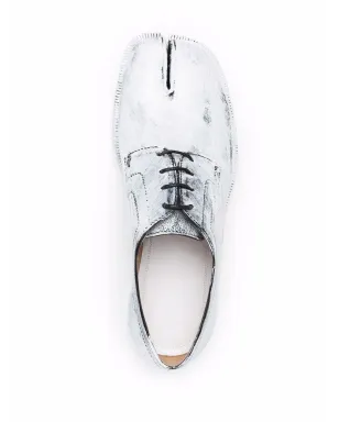 Maison Margiela Tabi Bianchetto Leather Derby - White - サムネイル4