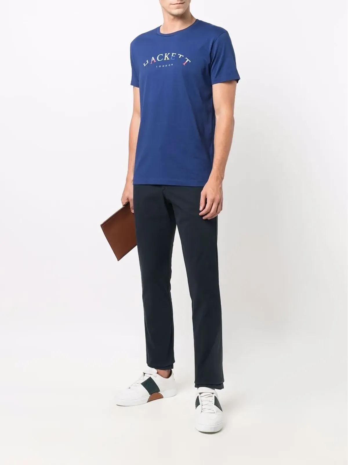 Hackett GMT Dye ストレートレッグ チノパンツ - 画像2
