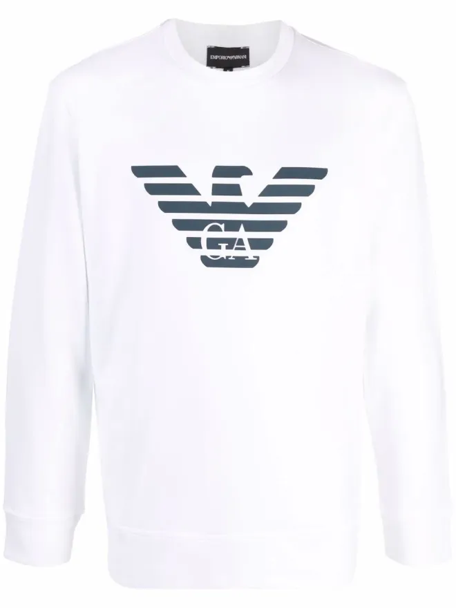 Emporio Armani Emporio Armani ロゴプリントスウェットシャツの商品画像