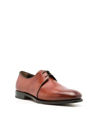 Ferragamo レザー ダービーシューズ - サムネイル2