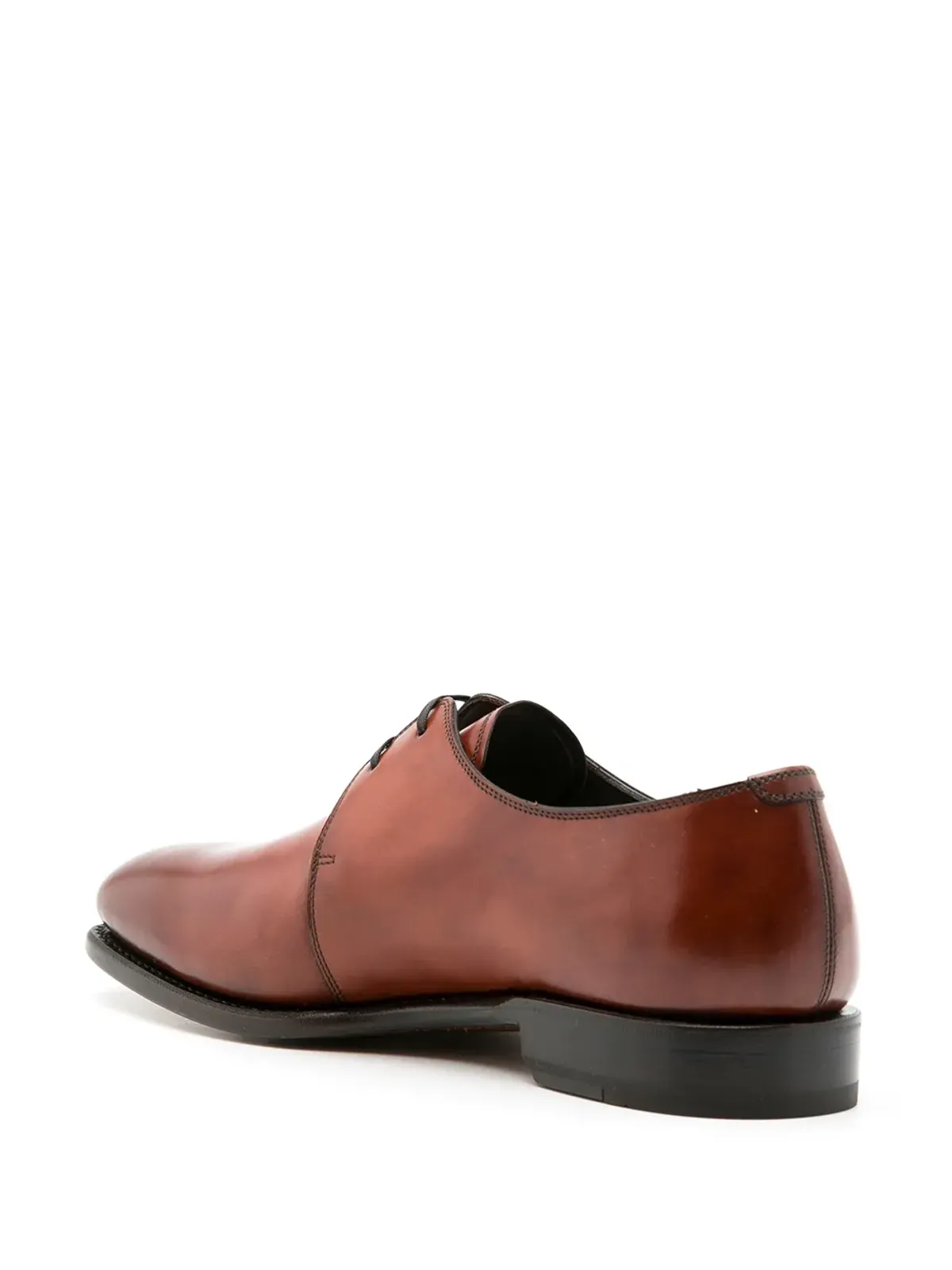 Ferragamo レザー ダービーシューズ - 画像3