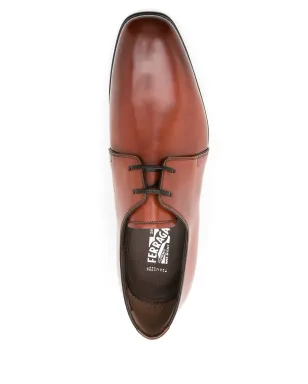 Ferragamo レザー ダービーシューズ - サムネイル4