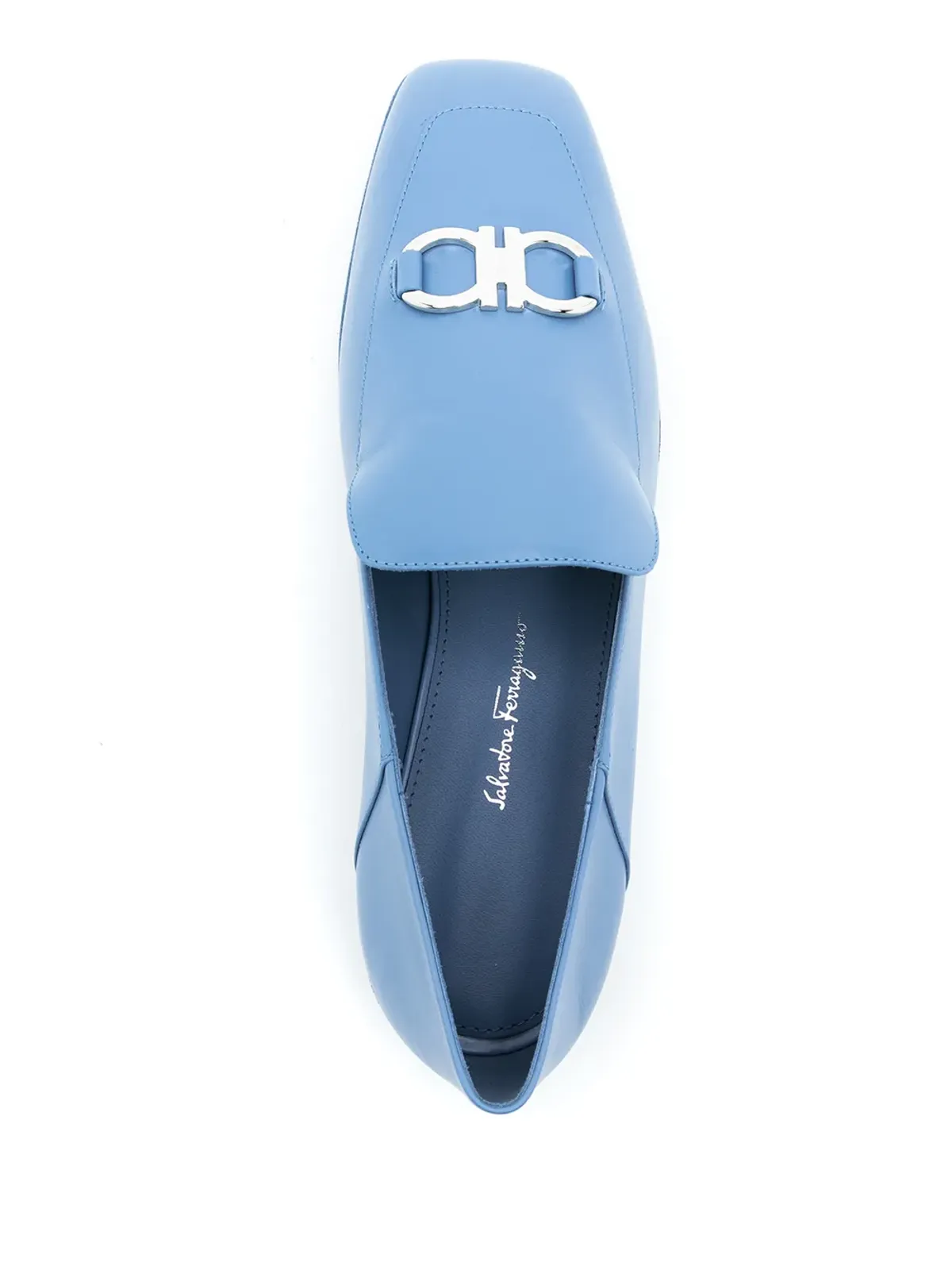 Ferragamo スクエアトゥ ローファー - 画像4