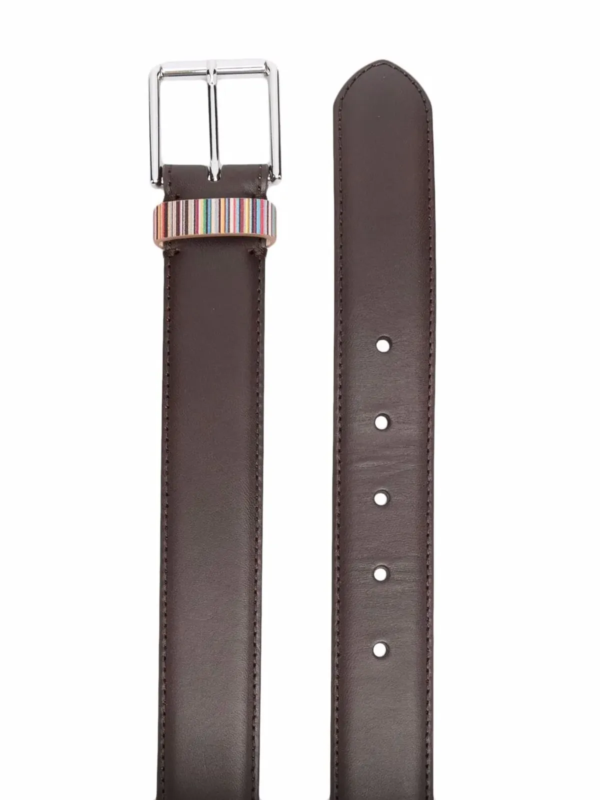 Paul Smith コントラストストライプベルト - 画像2