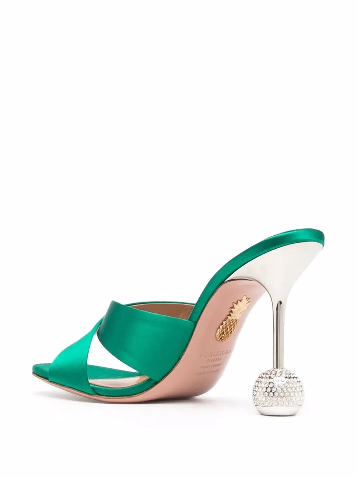 Aquazzura Yes Darling mules - 画像3