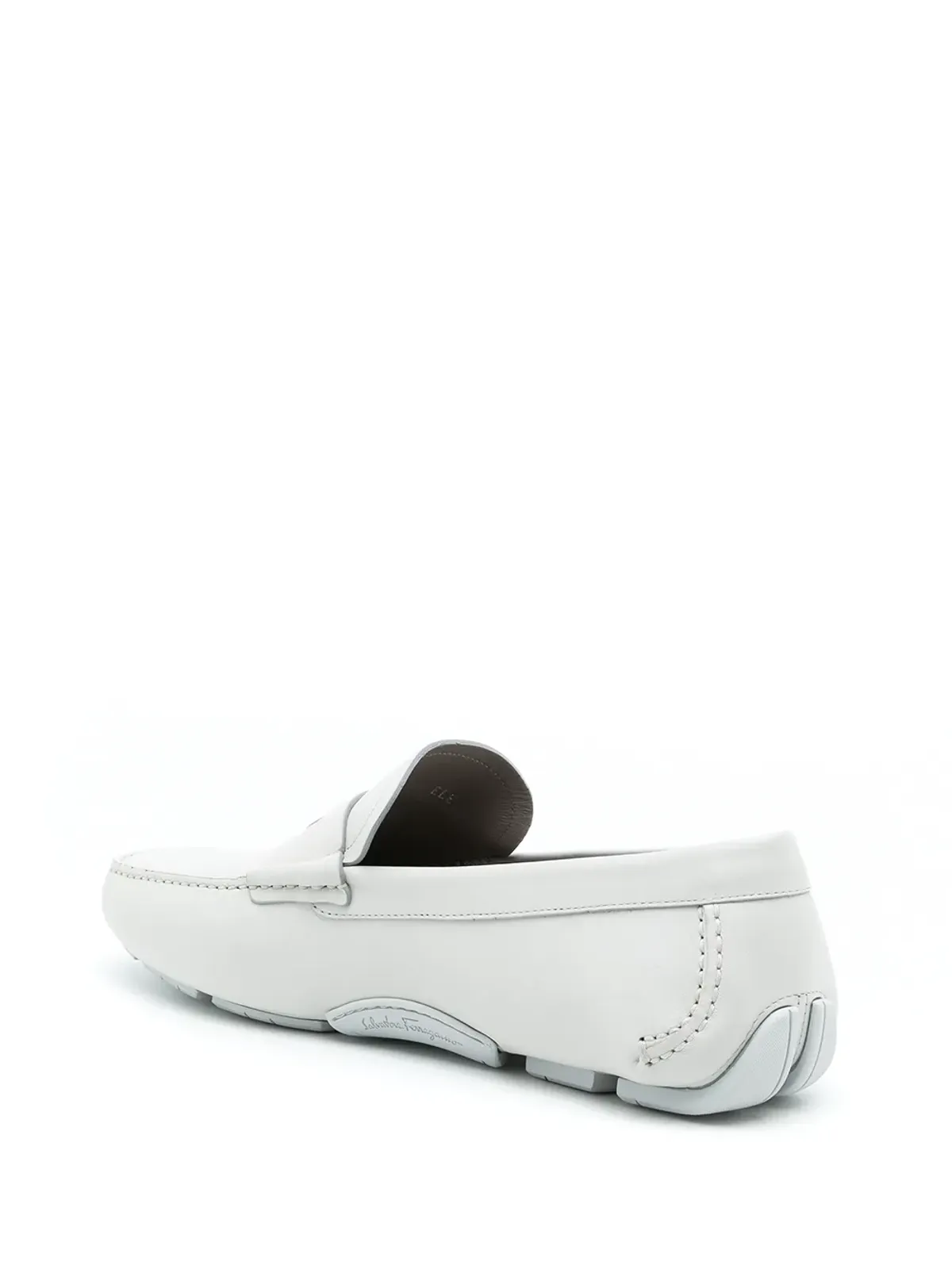 Ferragamo ペニースロット レザー ドライビング ローファー - 画像3
