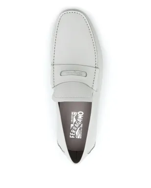 Ferragamo ペニースロット レザー ドライビング ローファー - サムネイル4