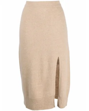 Lorena Antoniazzi ロレーナ アントニアッツィ ストレートレッグ ニットスカート - Neutrals - サムネイル1