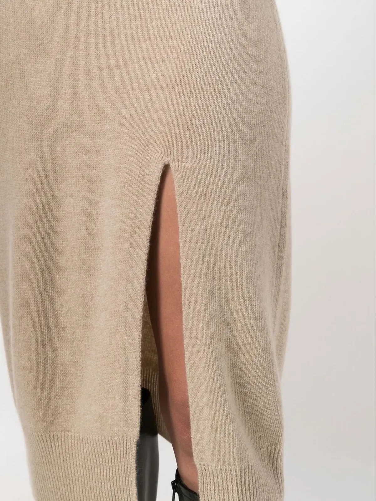 Lorena Antoniazzi ロレーナ アントニアッツィ ストレートレッグ ニットスカート - Neutrals - 画像5