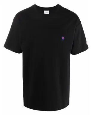 Readymade ロゴ刺繍コットンTシャツ - ブラック - サムネイル1