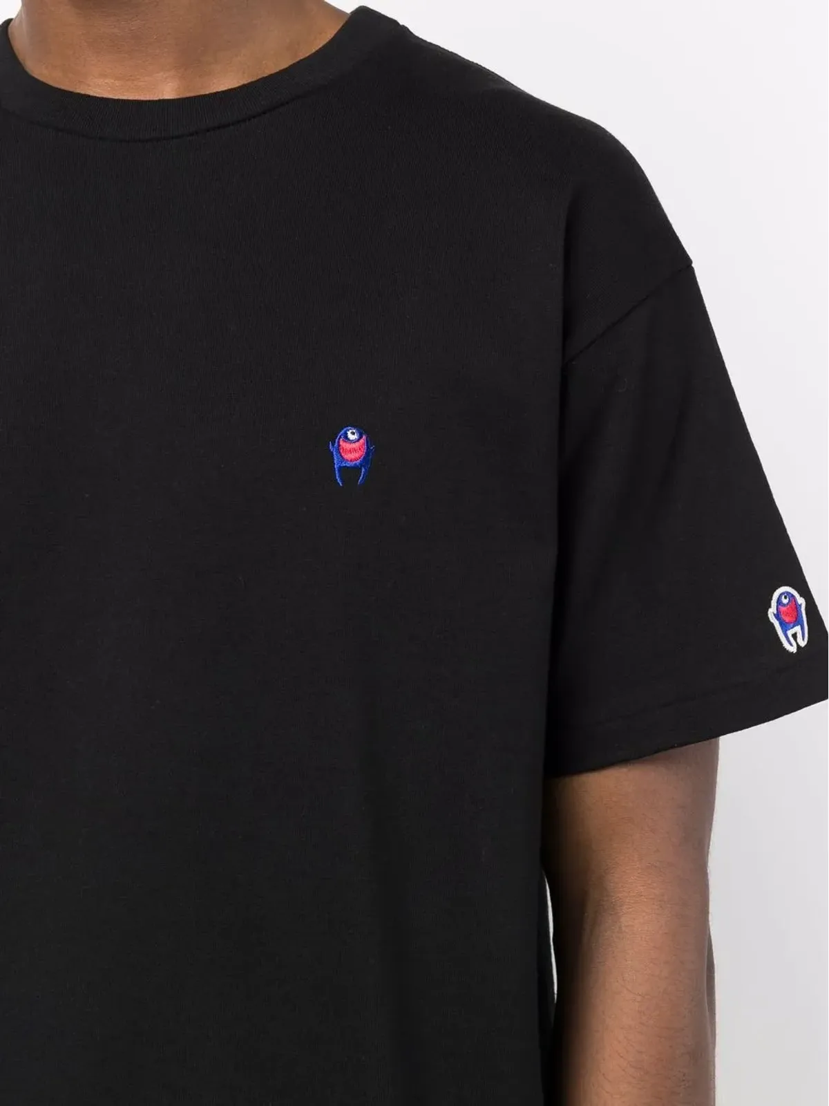 Readymade ロゴ刺繍コットンTシャツ - ブラック - 画像5