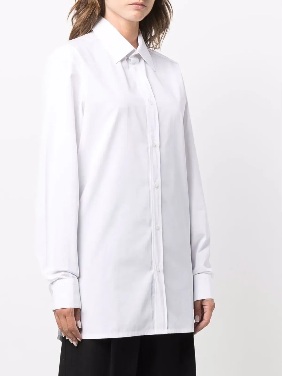Maison Margiela ロングスリーブ コットン シャツ - 画像3