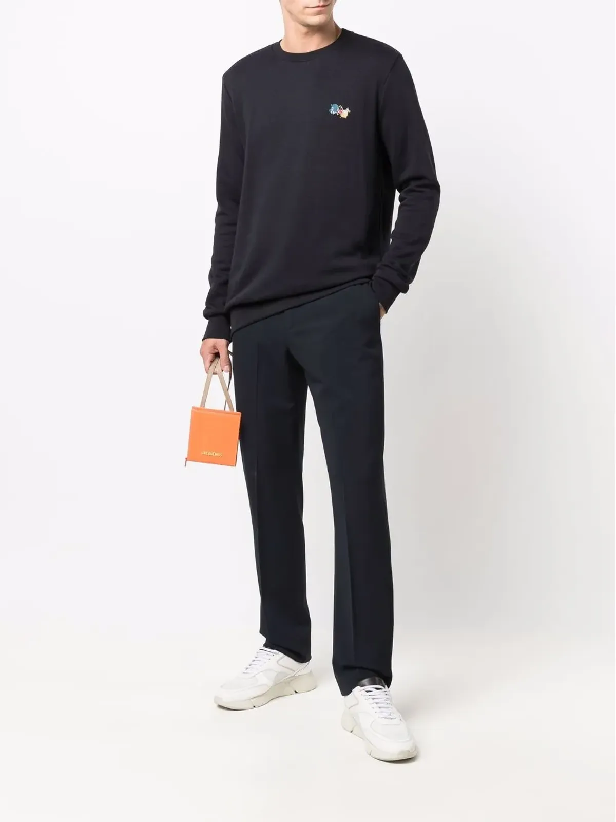 Paul Smith ロゴプリント クルーネック スウェットシャツ - 画像2