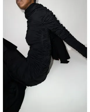 Balenciaga ツイステッドノット・ルーシュド・ドレス - サムネイル4
