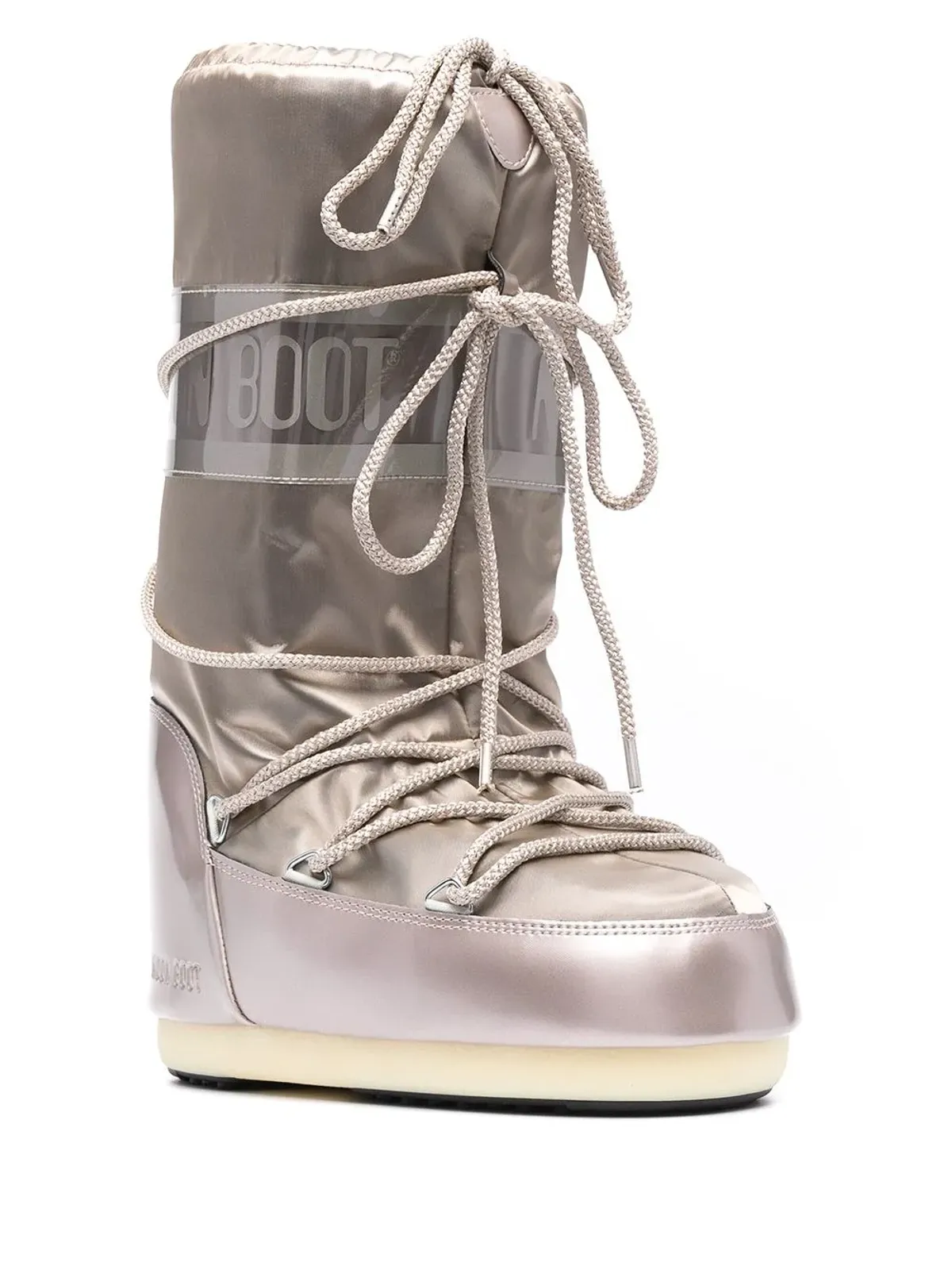 Moon Boot Kids アイコンジュニア レースアップ スノーブーツ - 画像2