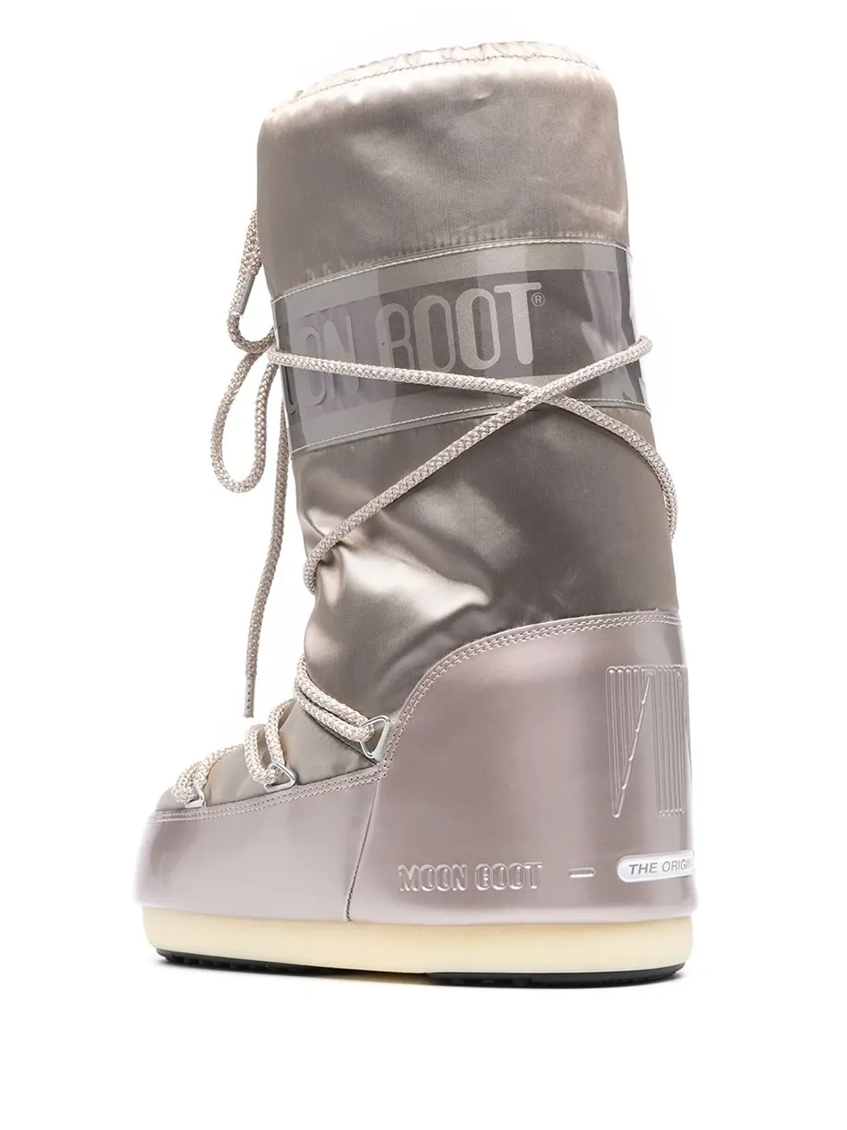Moon Boot Kids アイコンジュニア レースアップ スノーブーツ - 画像3
