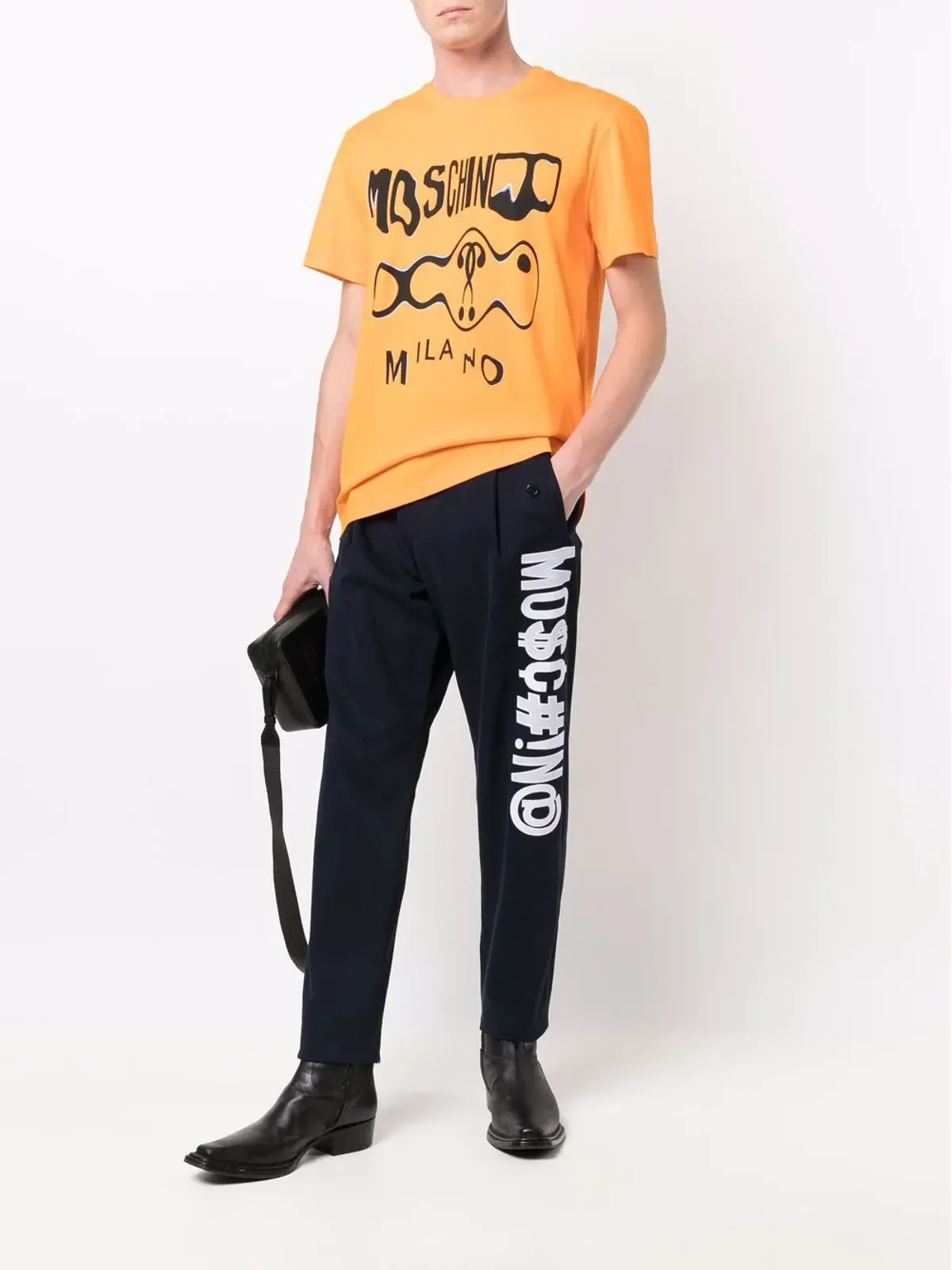 Moschino ストレッチギャバジンパンツ - 画像2