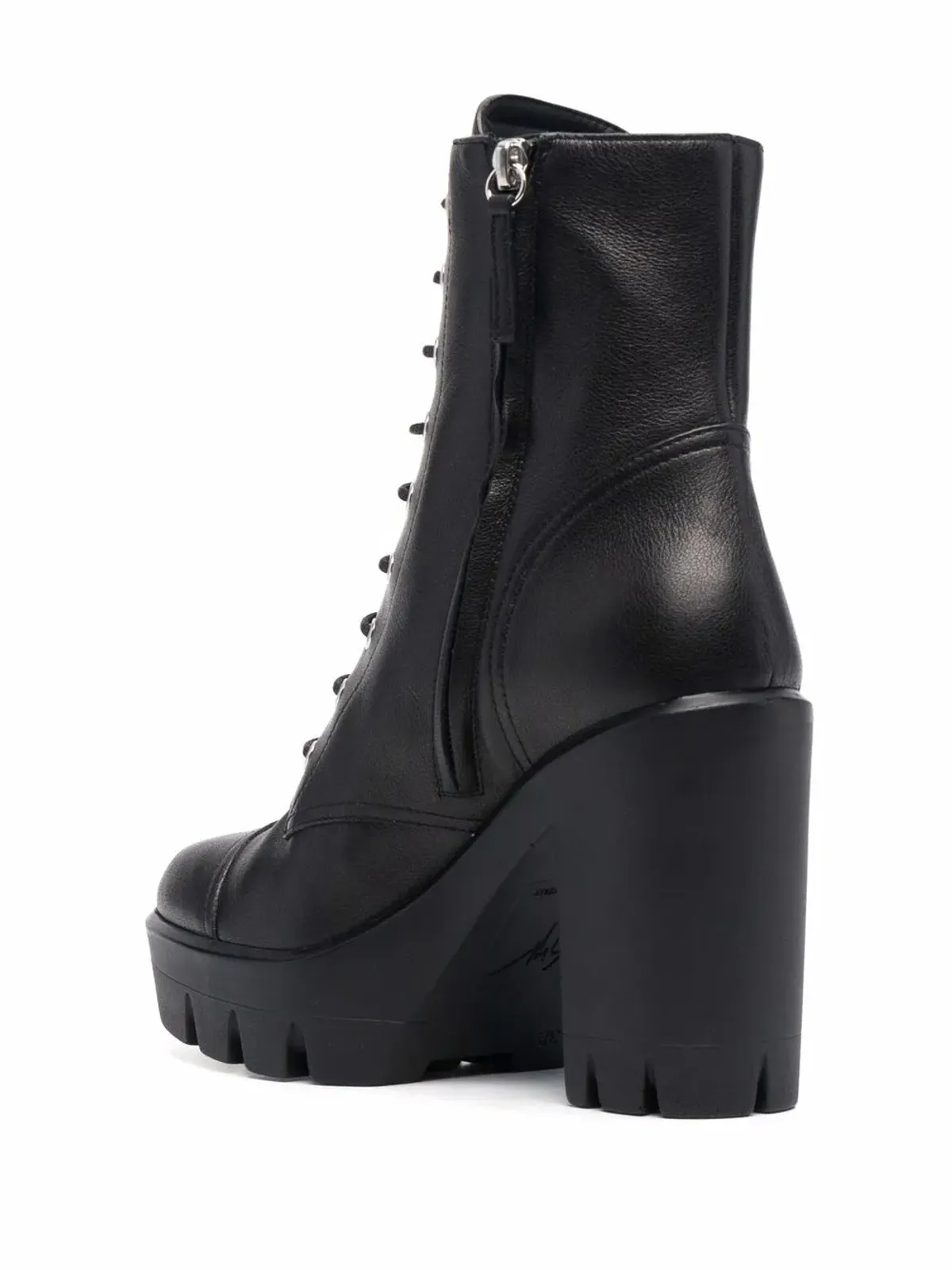 Giuseppe Zanotti ブロックヒール アンクルブーツ - 画像3