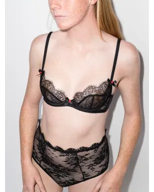 Agent Provocateur Lorna underwired-cup bra - Black - サムネイル2
