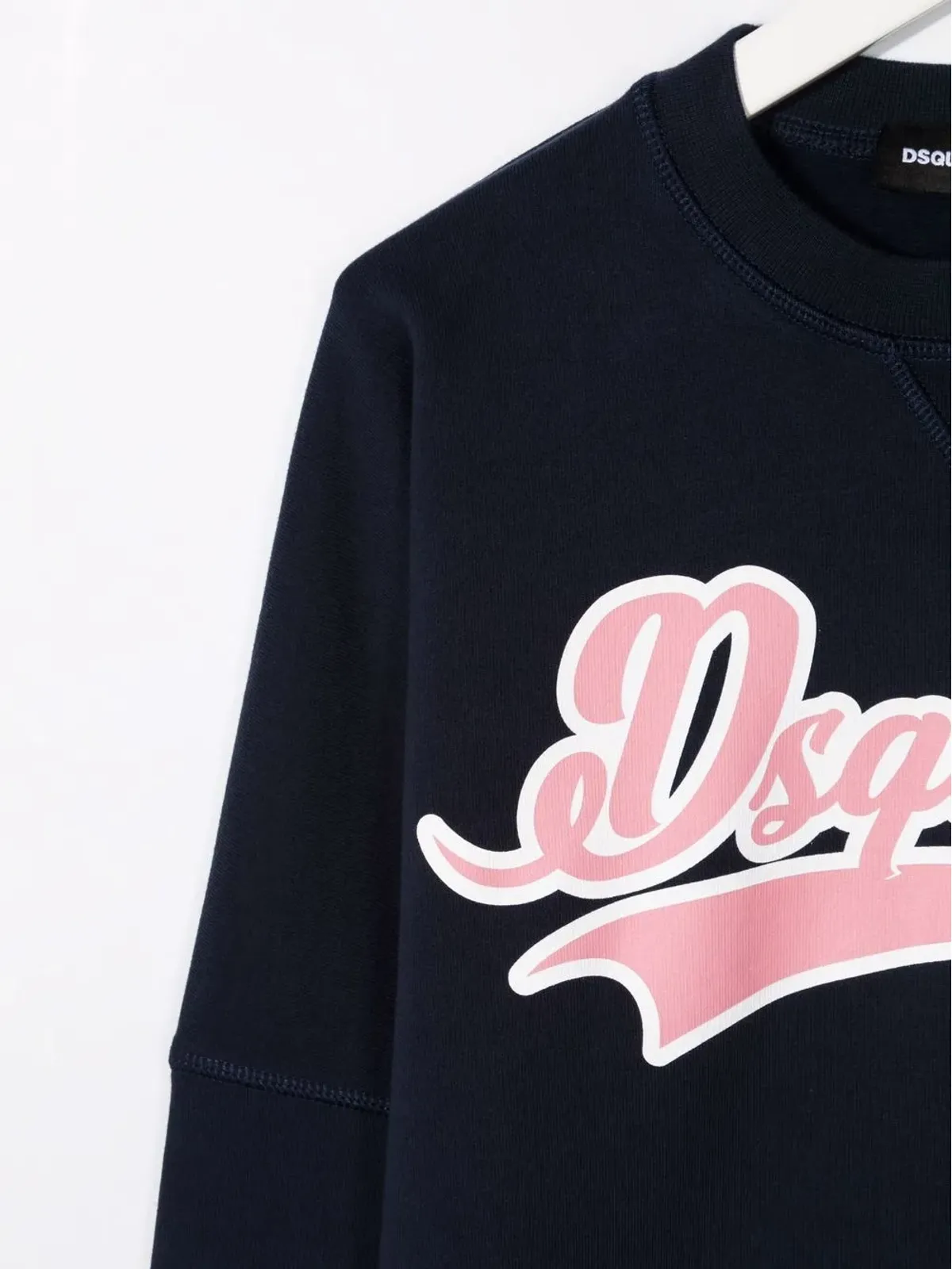 DSQUARED2 KIDS ロゴプリント スウェットドレス ブルー - 画像3