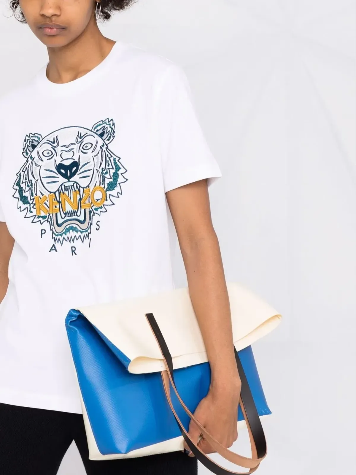 Kenzo タイガー刺繍Tシャツ - 画像5