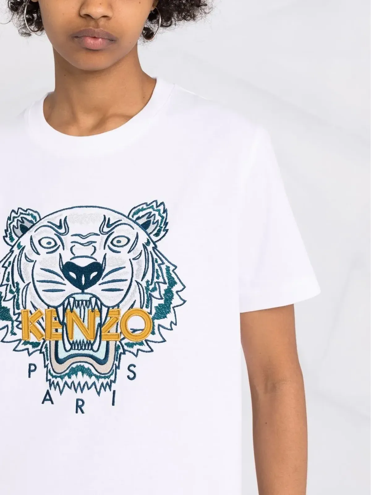 Kenzo タイガー刺繍Tシャツ - 画像3