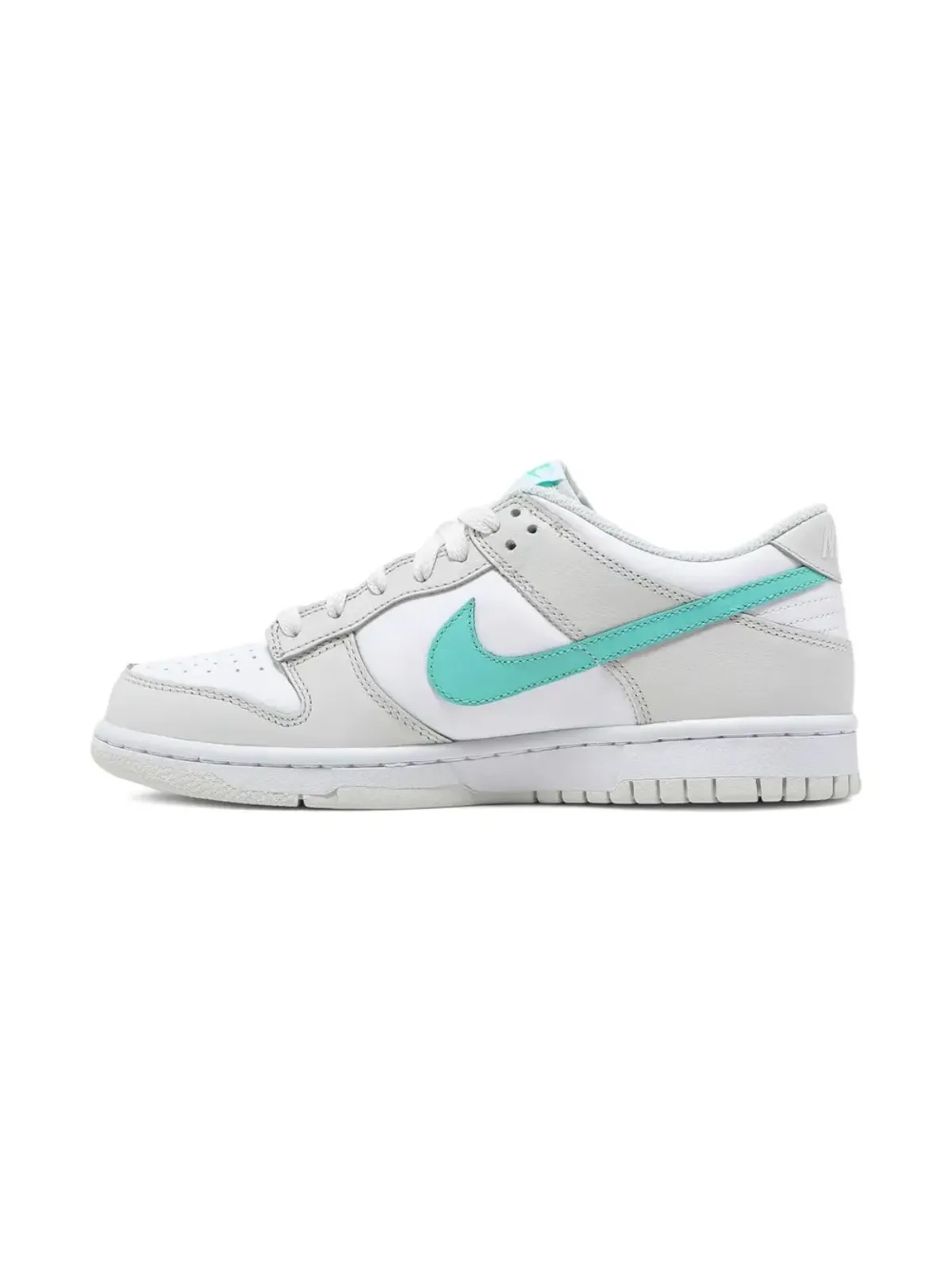Nike Kids ダンクロー ミスマッチ Swoosh トロピカルツイスト スニーカー - 画像2