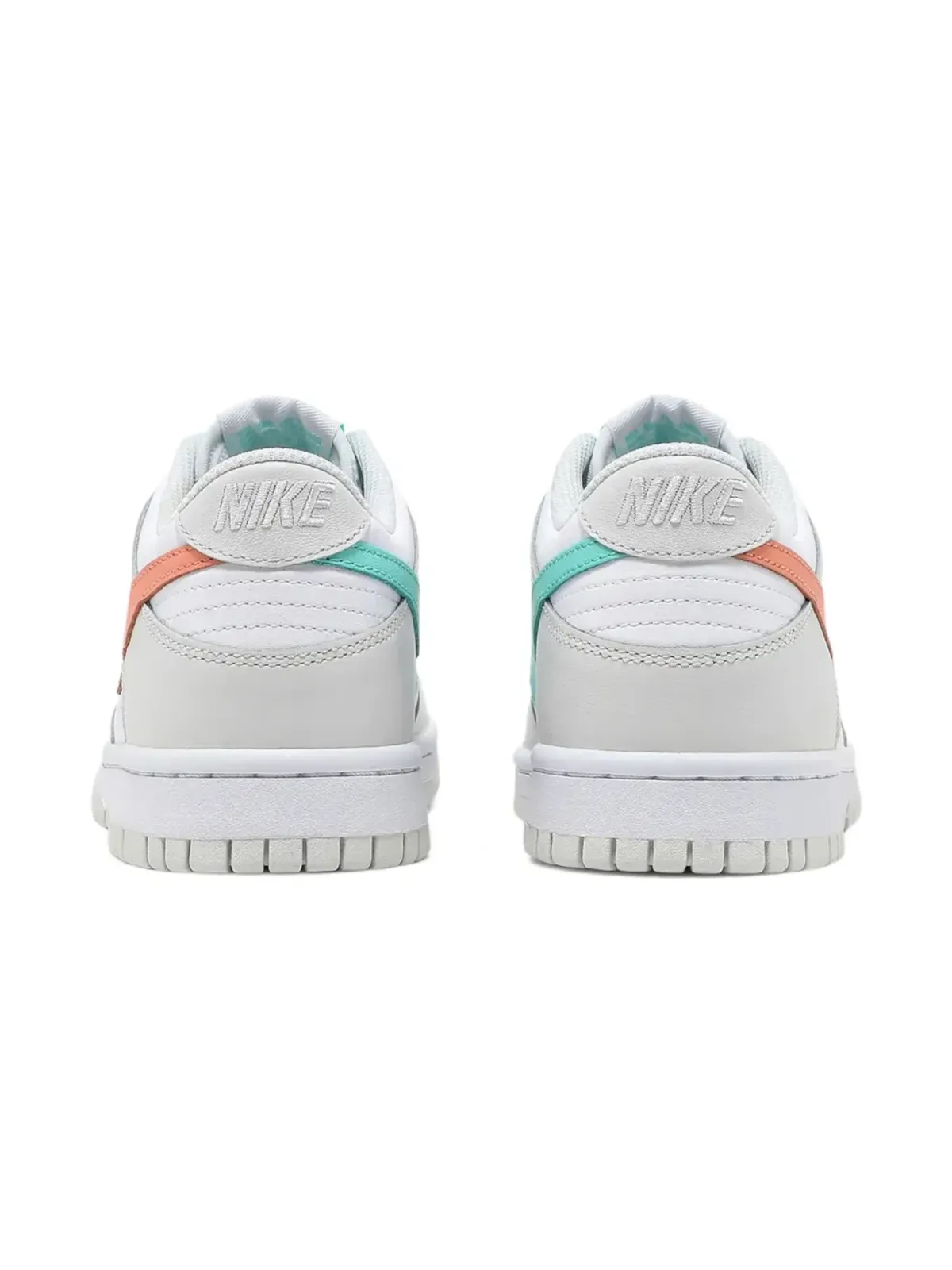Nike Kids ダンクロー ミスマッチ Swoosh トロピカルツイスト スニーカー - 画像3