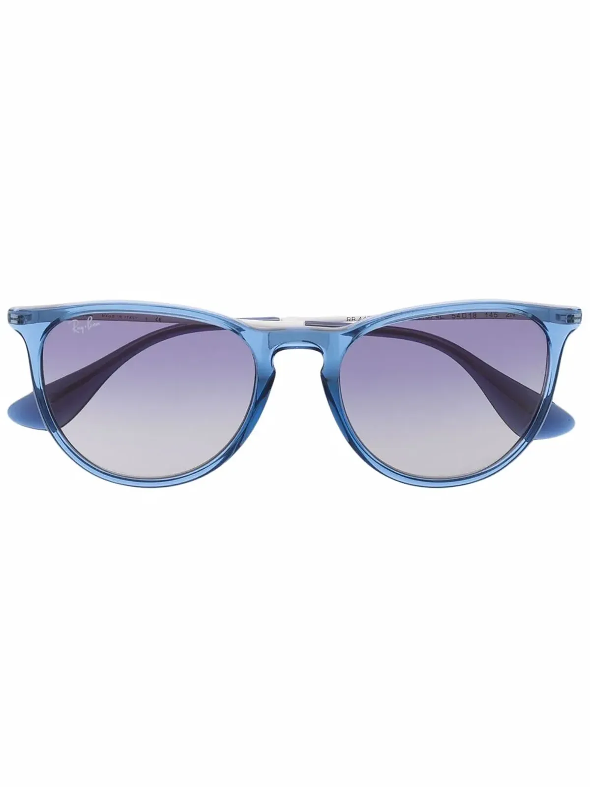 Ray-Ban 透明なスクエアフレーム サングラス - ブルー - 画像1