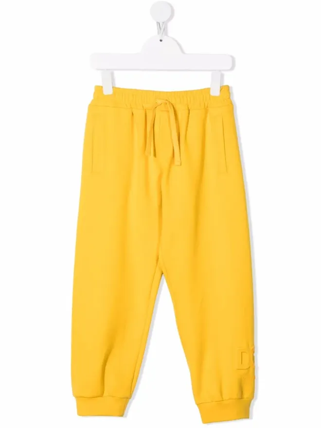 Dolce & Gabbana Kids Dolce & Gabbana Kids エンボスロゴ トラックパンツの商品画像