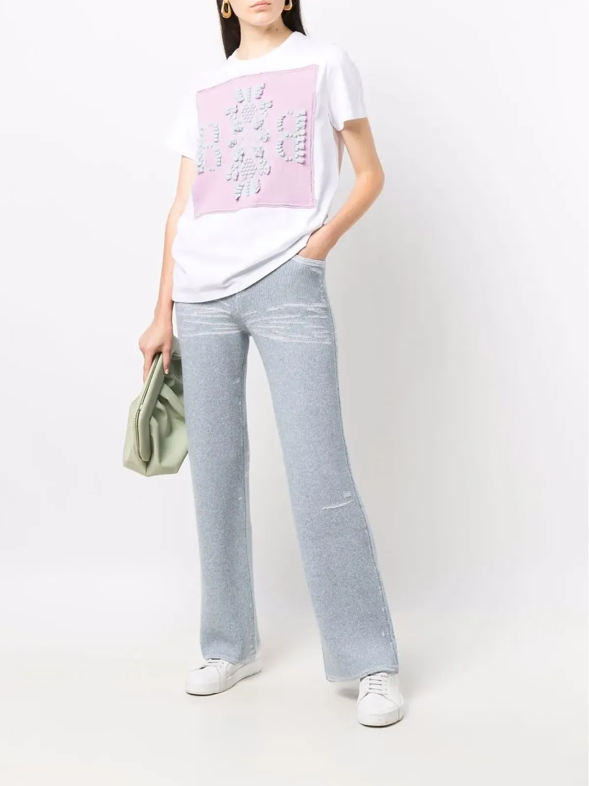 Barrie Bロゴ Tシャツ - 画像2