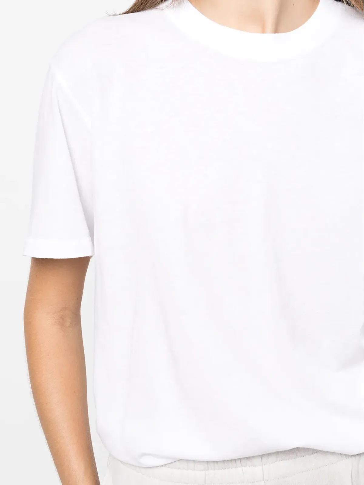 ANINE BING Lili organic cotton T-shirt - White - 画像5