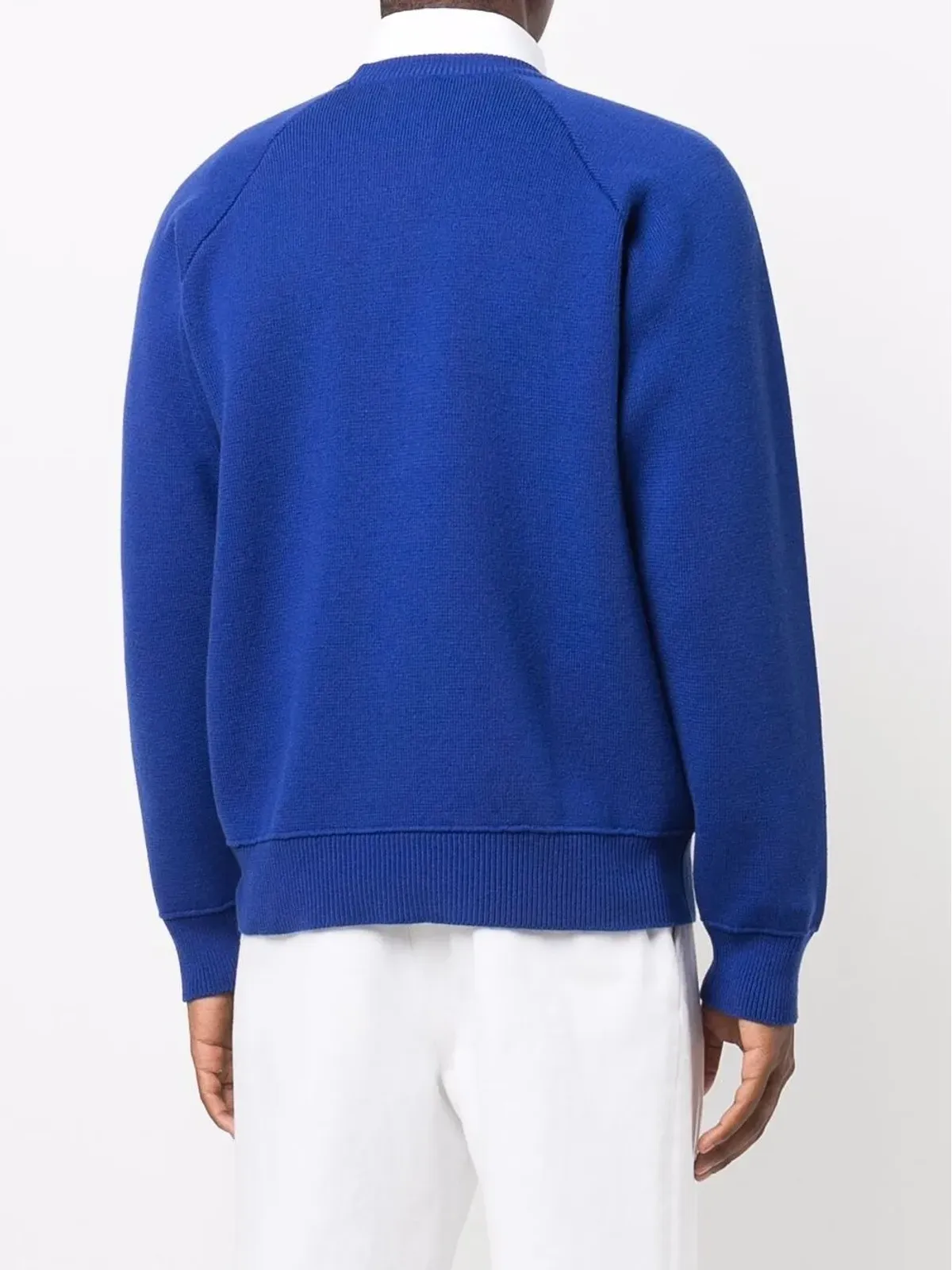 Barrie クルーネック カシミヤコットン混紡 スウェットシャツ - 画像5
