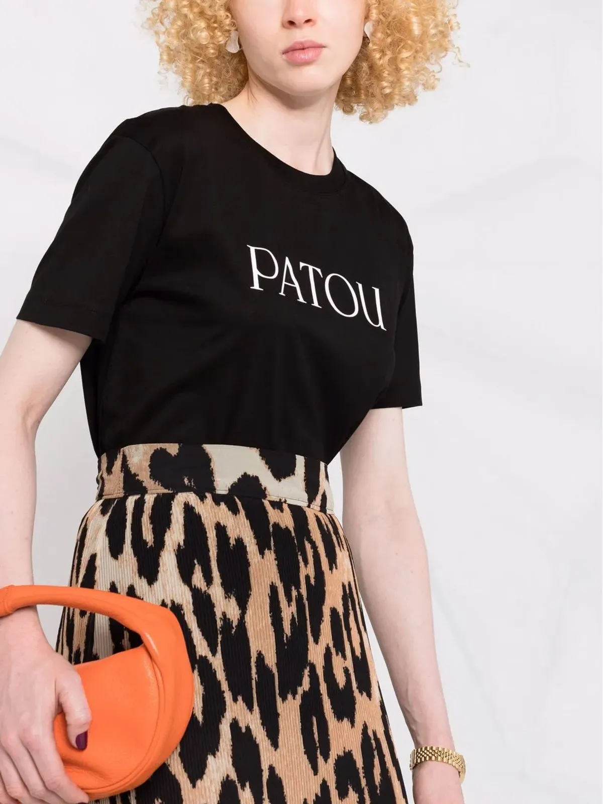 Patou ロゴプリント オーガニックコットン Tシャツ - 画像3