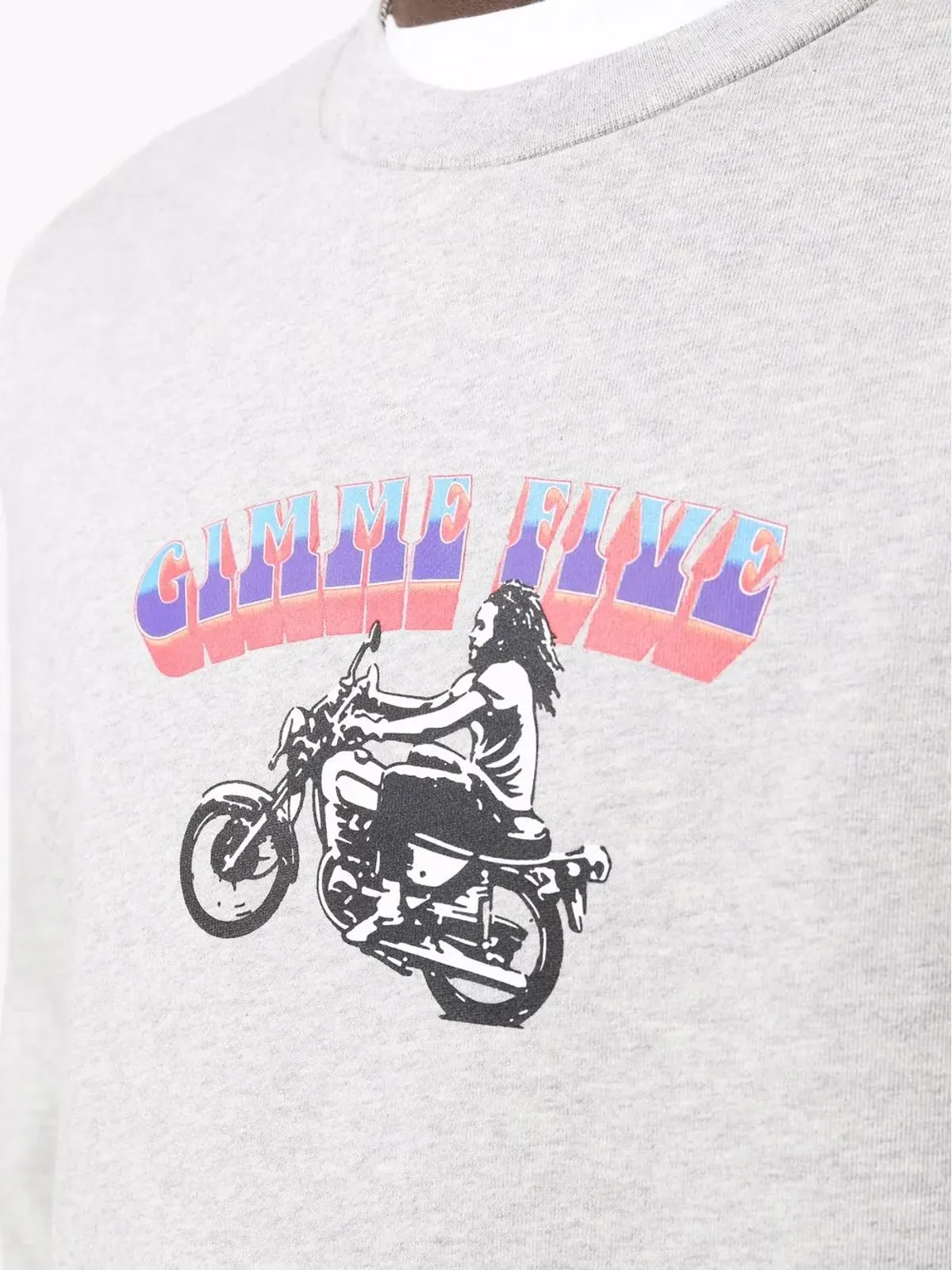 A.P.C. ギミー・ファイブ スウェットシャツ グレー - 画像5